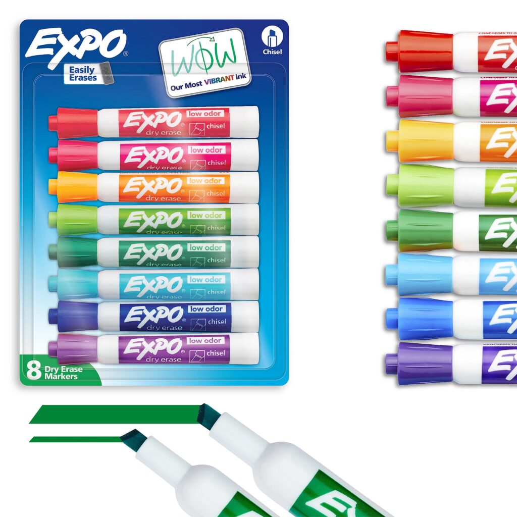 EXPO Low Odor Dry Erase Markers